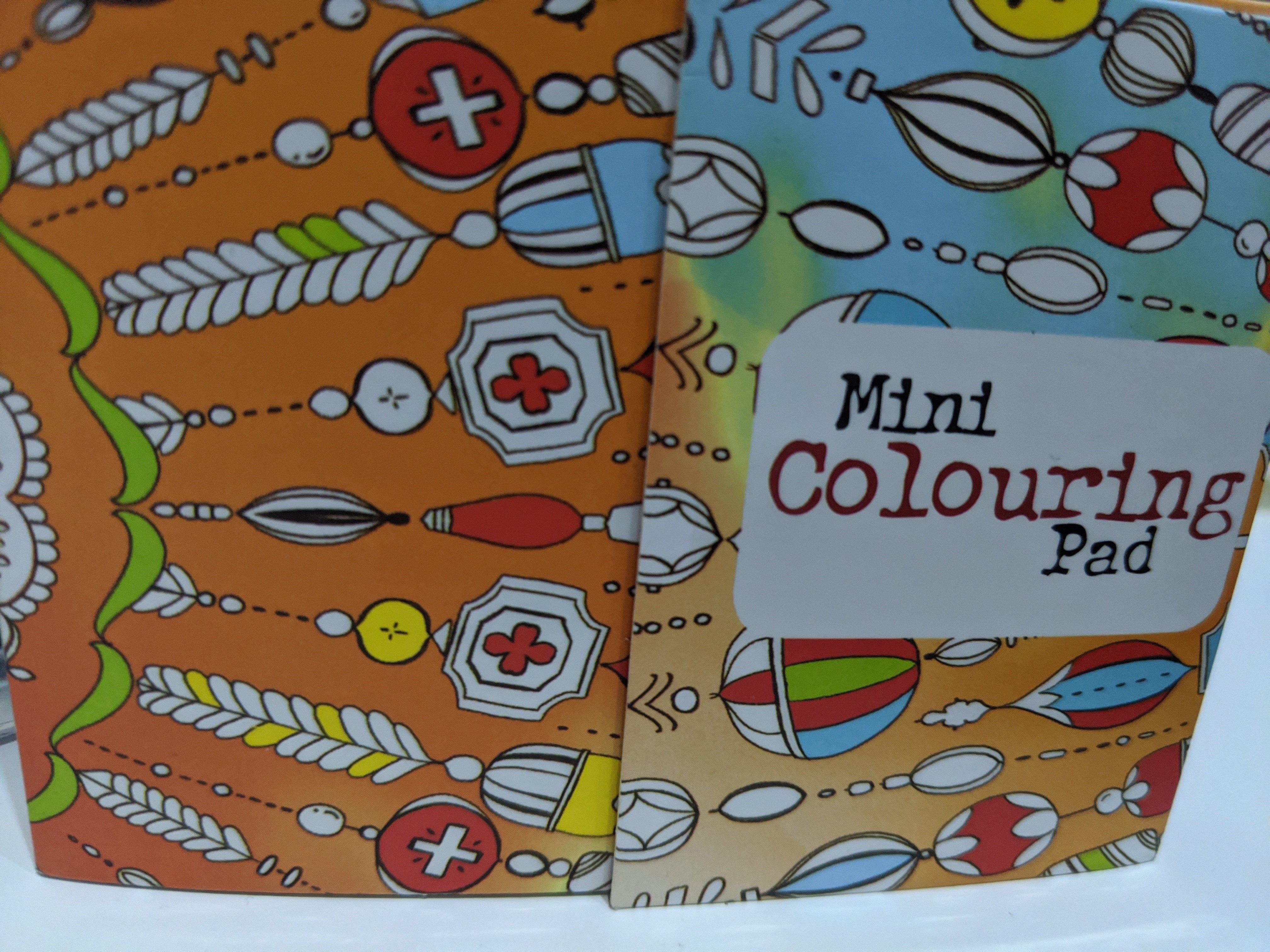 Colouring Pattern Mini Mini Colouring Pad - Patterns – Say It Gifts