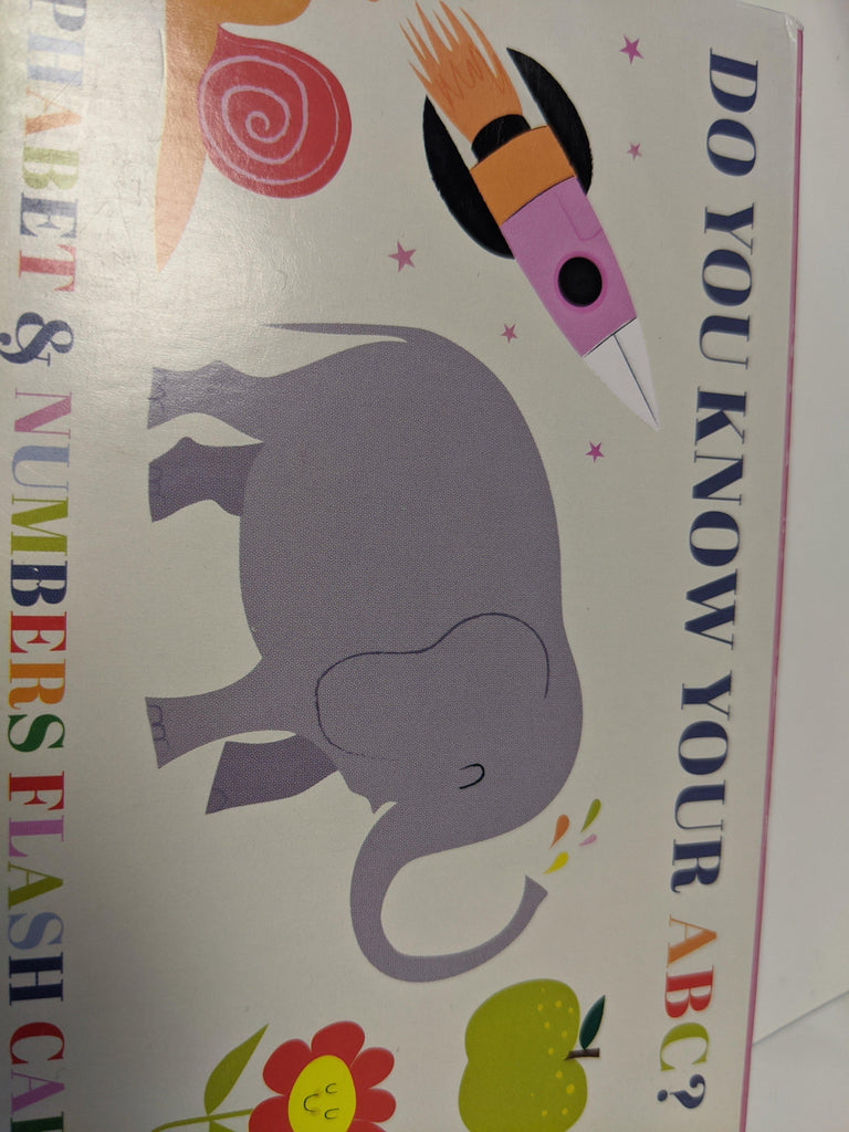 Alphabet & Numbers Flash Cards - Say It Baby 