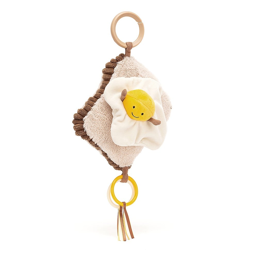 Babies will love grabbing some breakfast with this fab and silly Amuseable Egg On Toast Activity Toy! Say It Baby Gifts