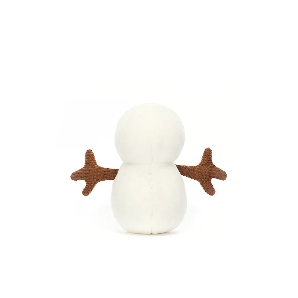 Jellycat Festive Folly Snowman - watch out he'll melt your heart! Sold by Say It Baby Gifts