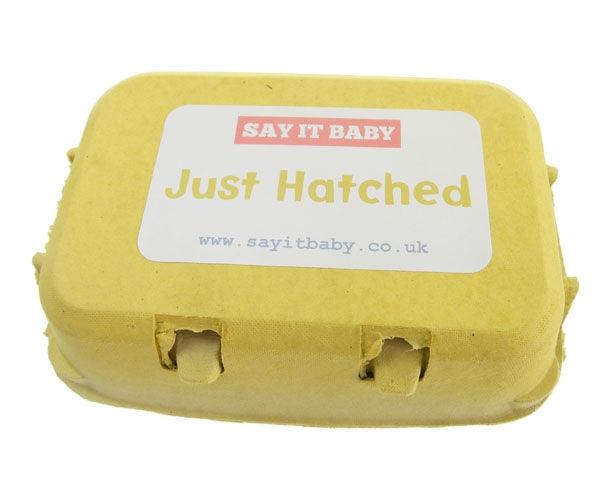 Just Hatched - Baby Socks Gift - Say It Baby 