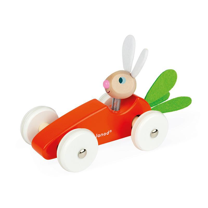 Janod Lapin Carrot Car - Say It Baby 