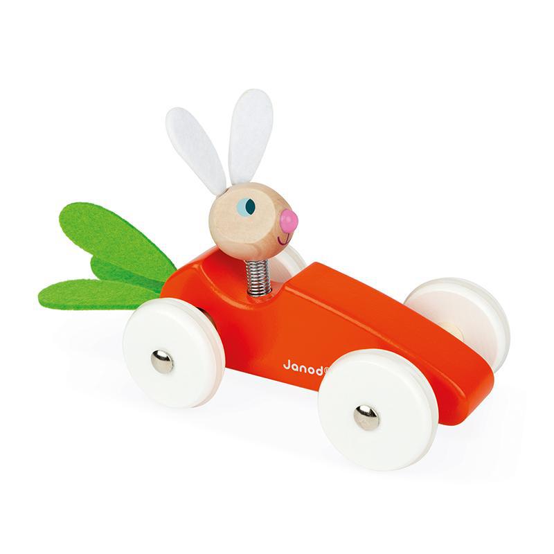 Janod Lapin Carrot Car - Say It Baby 