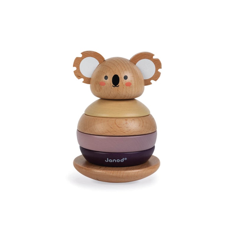 Janod WWF Koala Stacker And Rocker Toy. Say it Baby Gifts