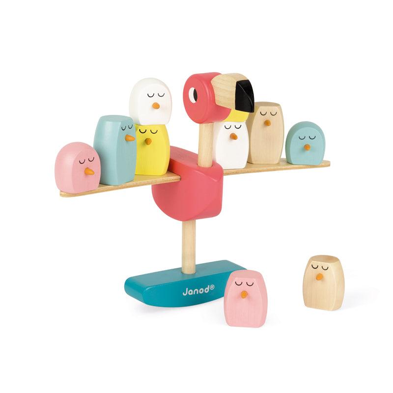 Janod Zigolos Balancing Game Flamingo - Say It Baby 
