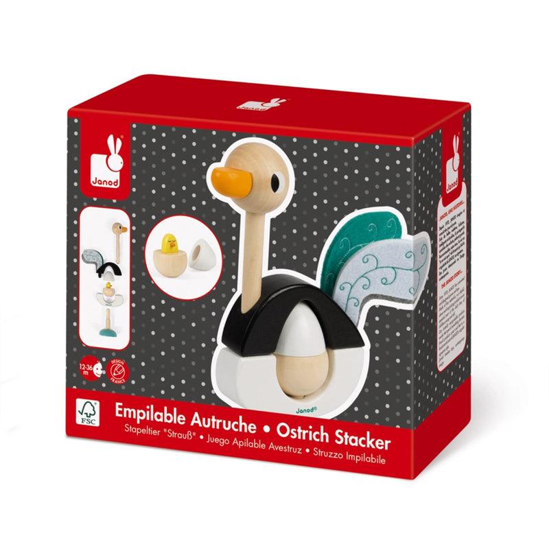 Janod Zigolos Ostrich Stacker - Say It Baby 