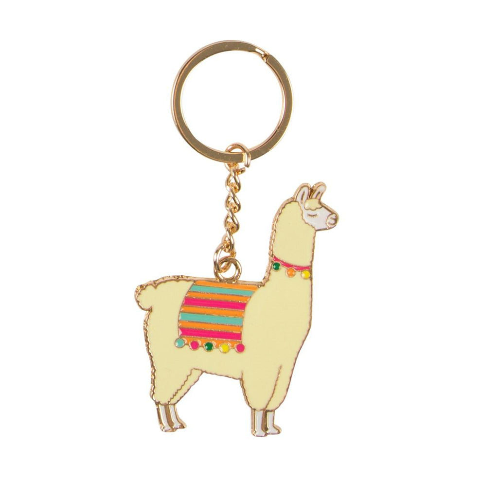 Sass & Belle Lima Llama Keyring - Say It Baby 