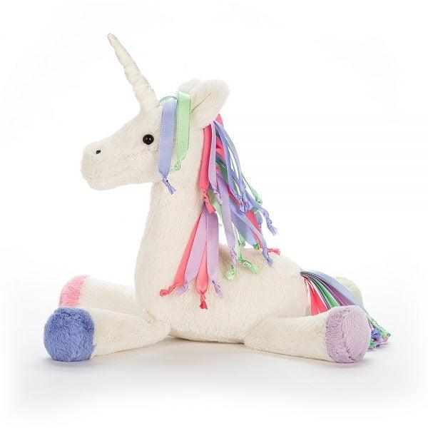 Jellycat Lollopylou Unicorn Chime - Say It Baby 
