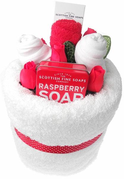 Ladies Love Me Raspberry Pamper Cake - Say It Baby 