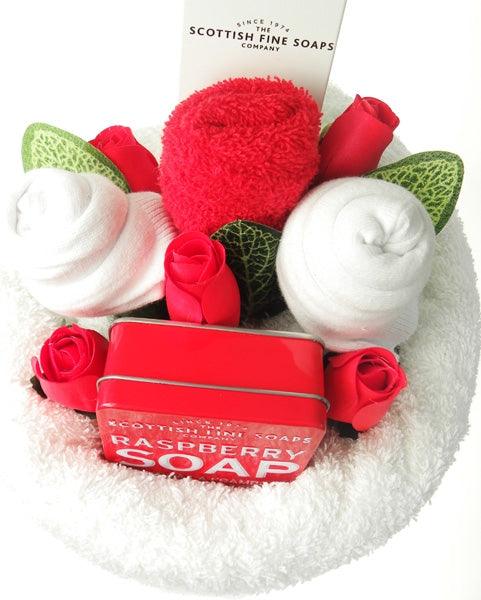 Ladies Love Me Raspberry Pamper Cake - Say It Baby 