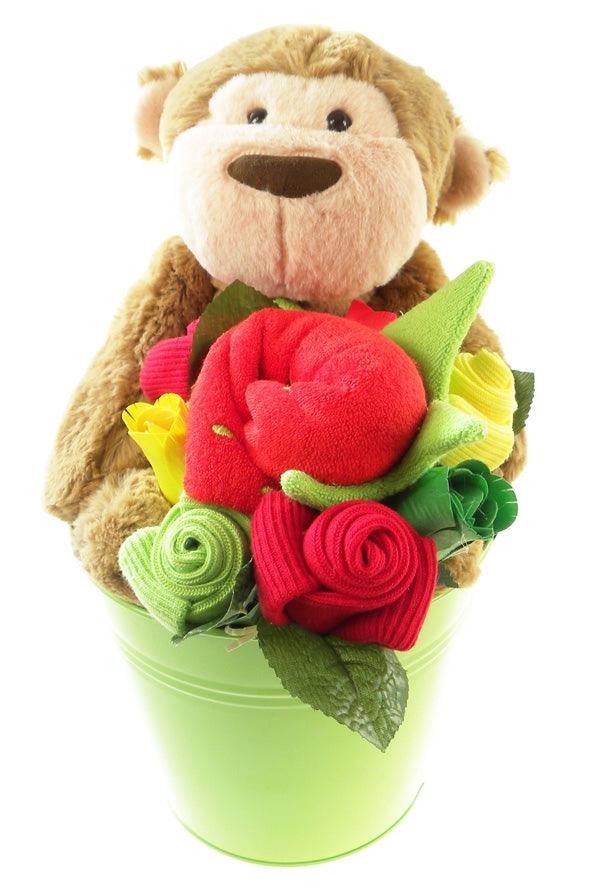 Limited Edition Mocha Bouquet Bucket - Say It Baby 