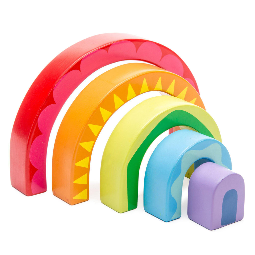 Le Toy Van Rainbow Tunnel Toy - Say It Baby 