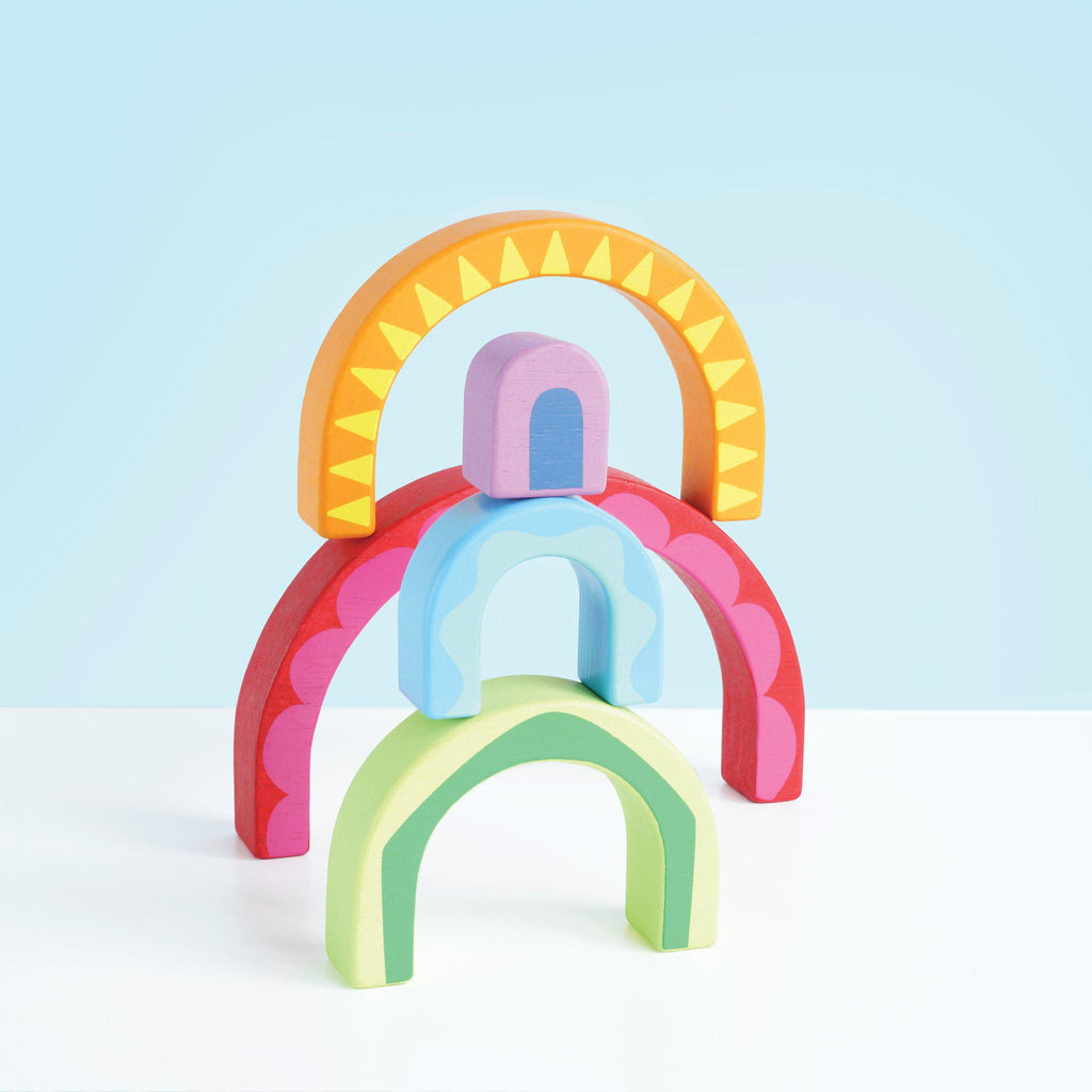 Le Toy Van Rainbow Tunnel Toy - Say It Baby 