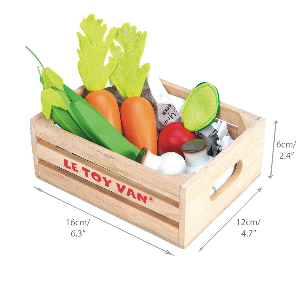 Le Toy Van Vegetables '5 a Day' Crate - Say It Baby 