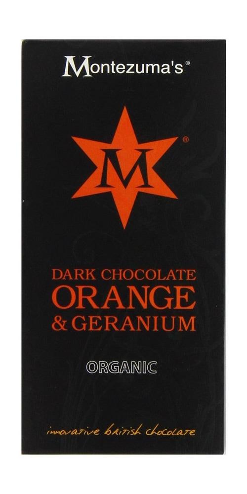 Montezuma's Dark Chocolate Orange & Geranium - Say It Baby 