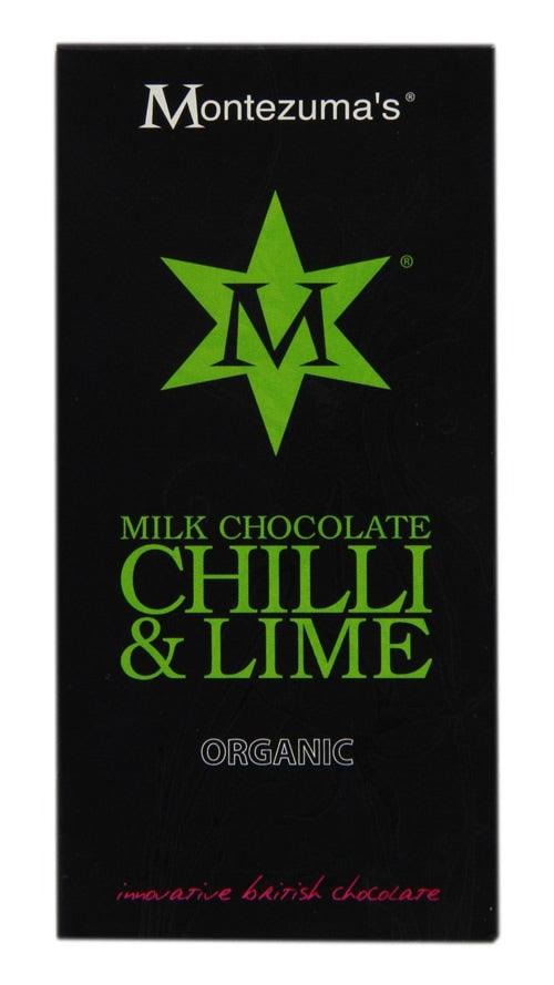 Montezuma's Milk Chocolate Chilli & Lime - Say It Baby 