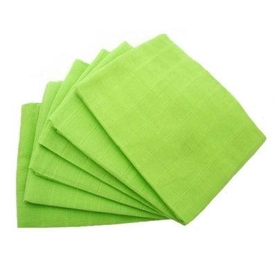 Muslinz - Green Premium Baby Muslin Squares (Pack of 12) - Say It Baby 
