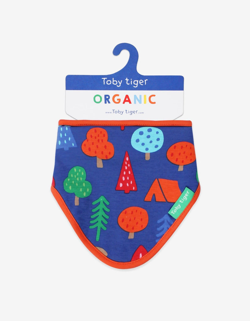 Toby Tiger Camping Dribble Bib. Say It Baby Gifts