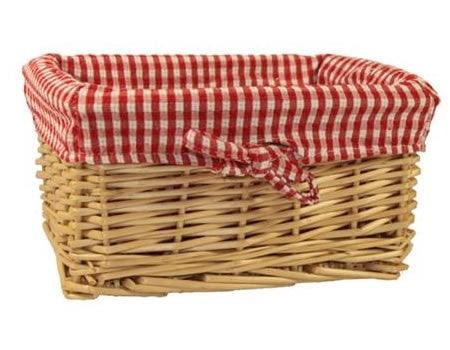 Red Gingham Baby Basket - Say It Baby 