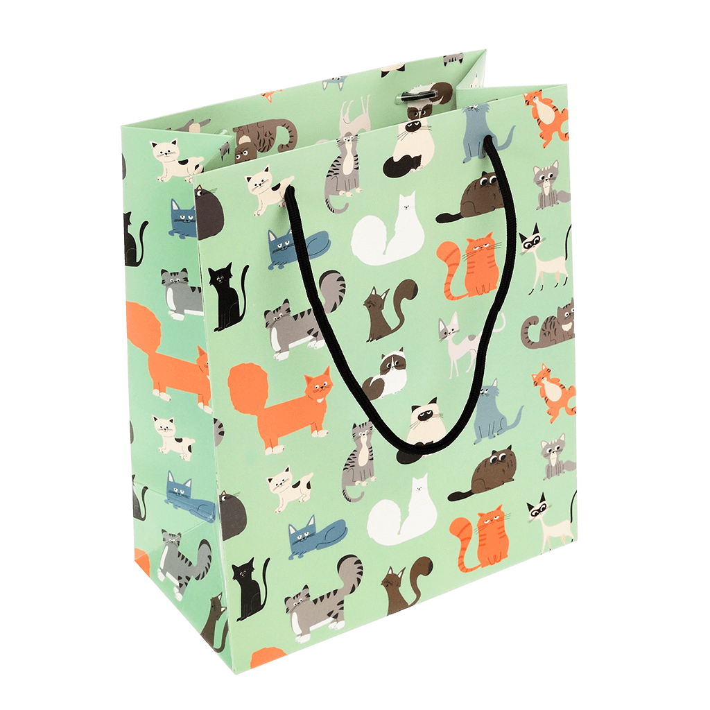 Rex London Small Nine Lives Gift Bag - Say It Baby 