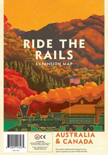 Ride The Rails: Australia & Canada Expansion - Say It Baby Gifts