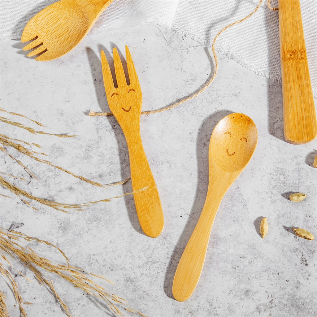 Sass & Belle Kids Bamboo Cutlery - Set of 2
