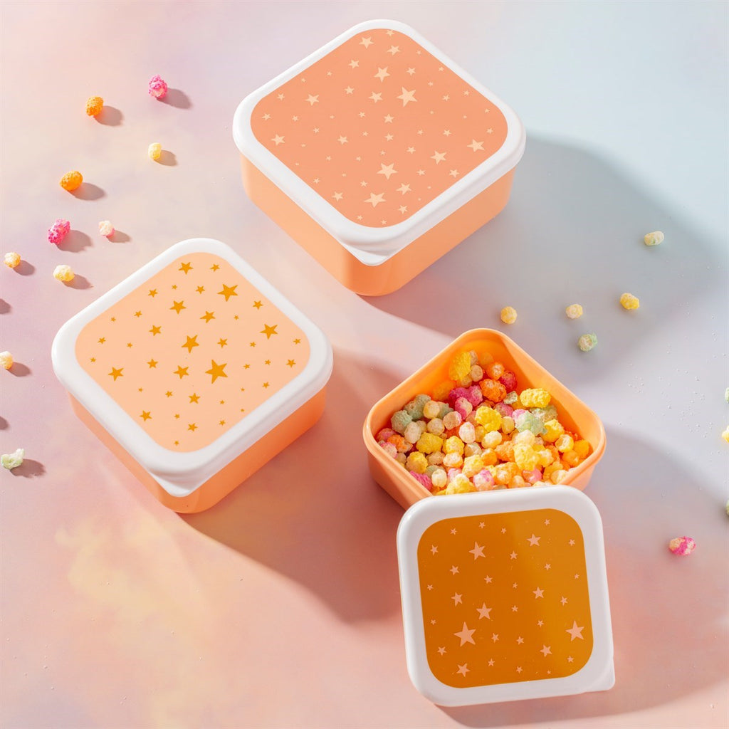 Sass & Belle Little Stars Lunch Boxes - Set Of 3 - Say It Baby 