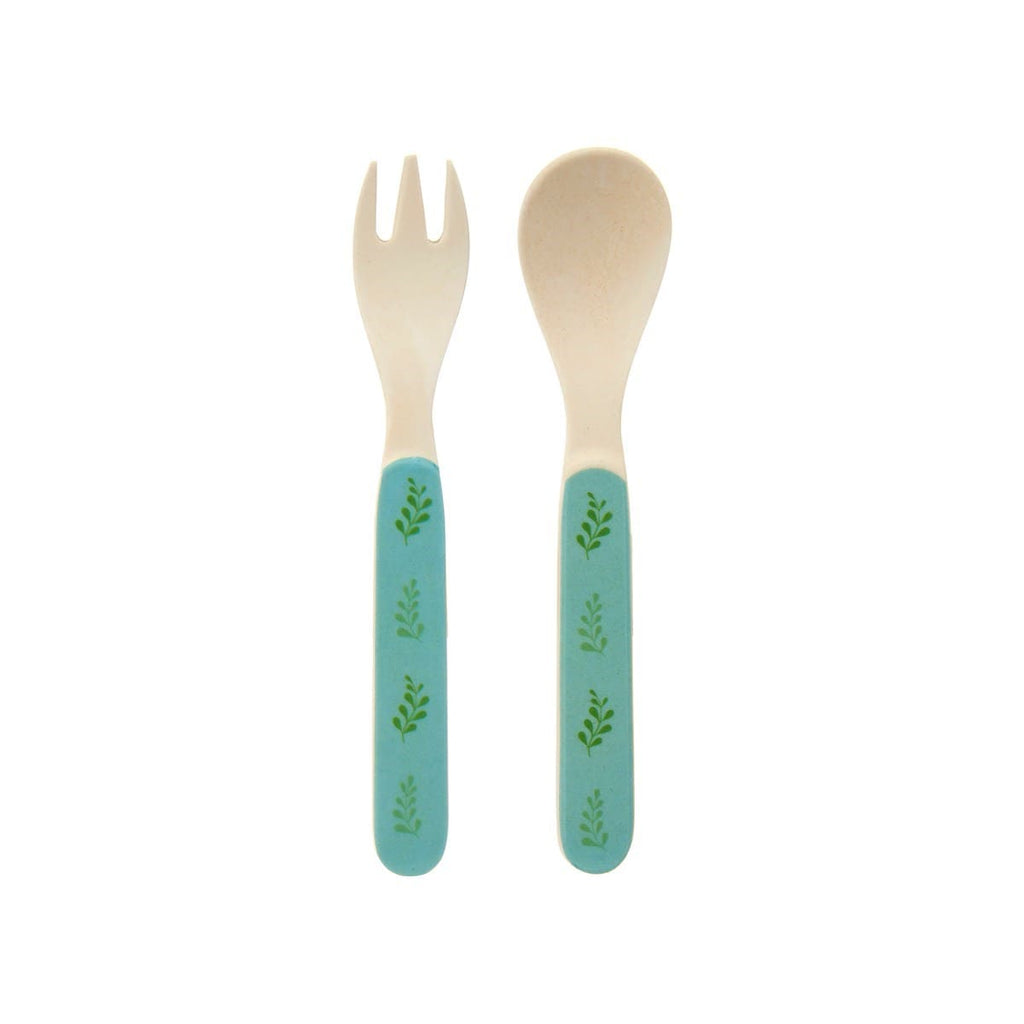 Sass & Belle Roarsome Dinosaurs Bamboo Tableware Set - cutlery
