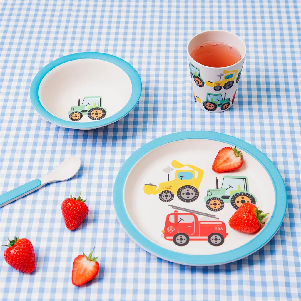 Sass & Belle Transport Bamboo Tableware Set