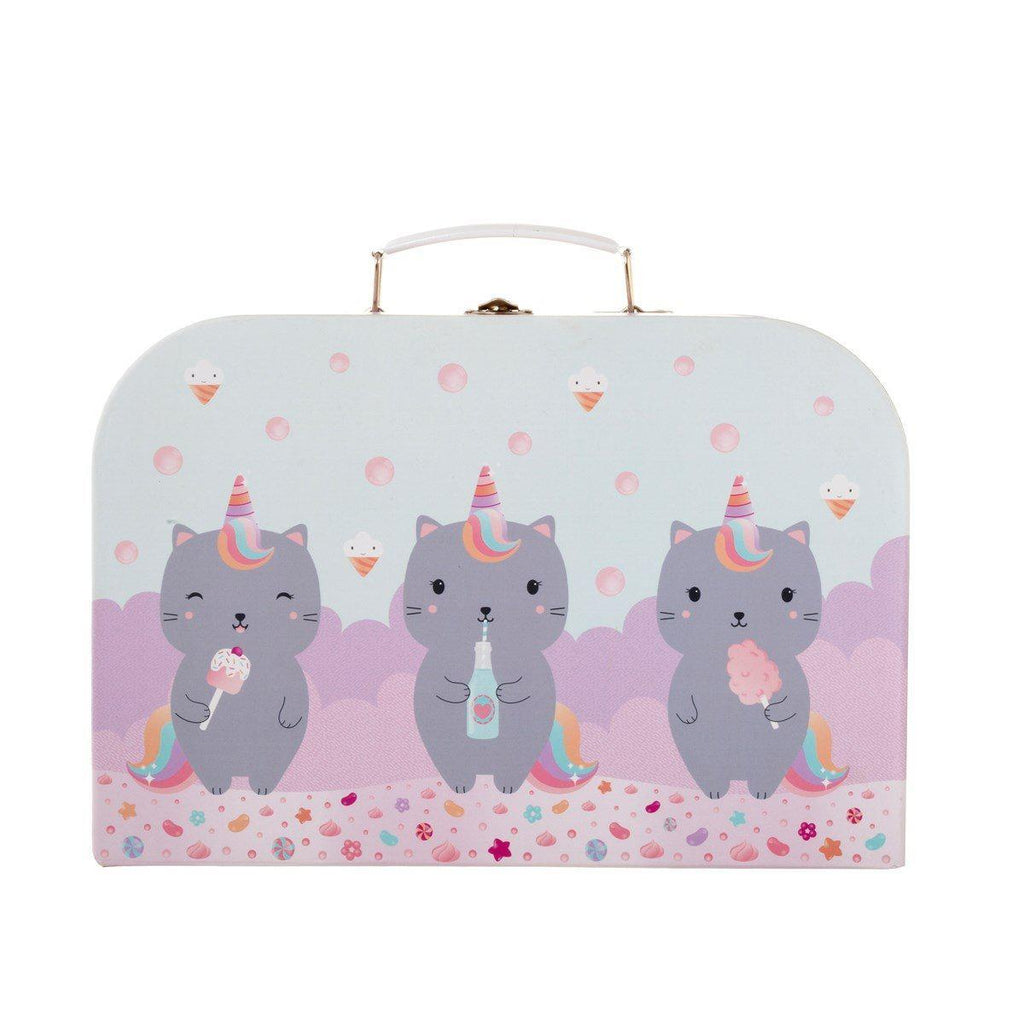 Sass & Belle Luna Caticorn Suitcase Trio - Say It Baby 