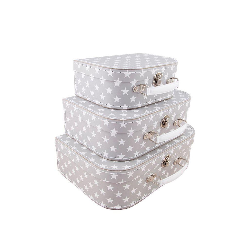 Sass & Belle Nordic Star Suitcase Trio - Say It Baby 