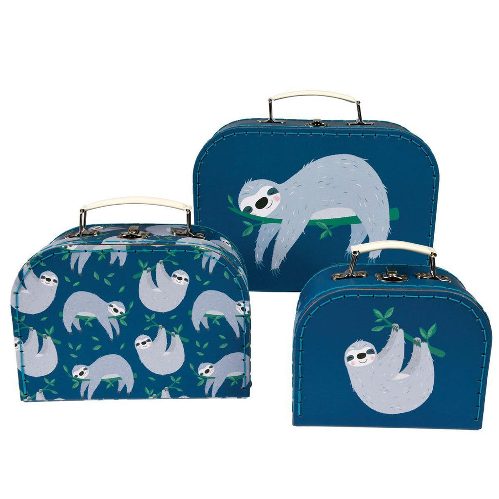 Sydney Sloth Suitcase Set - Say It Baby 