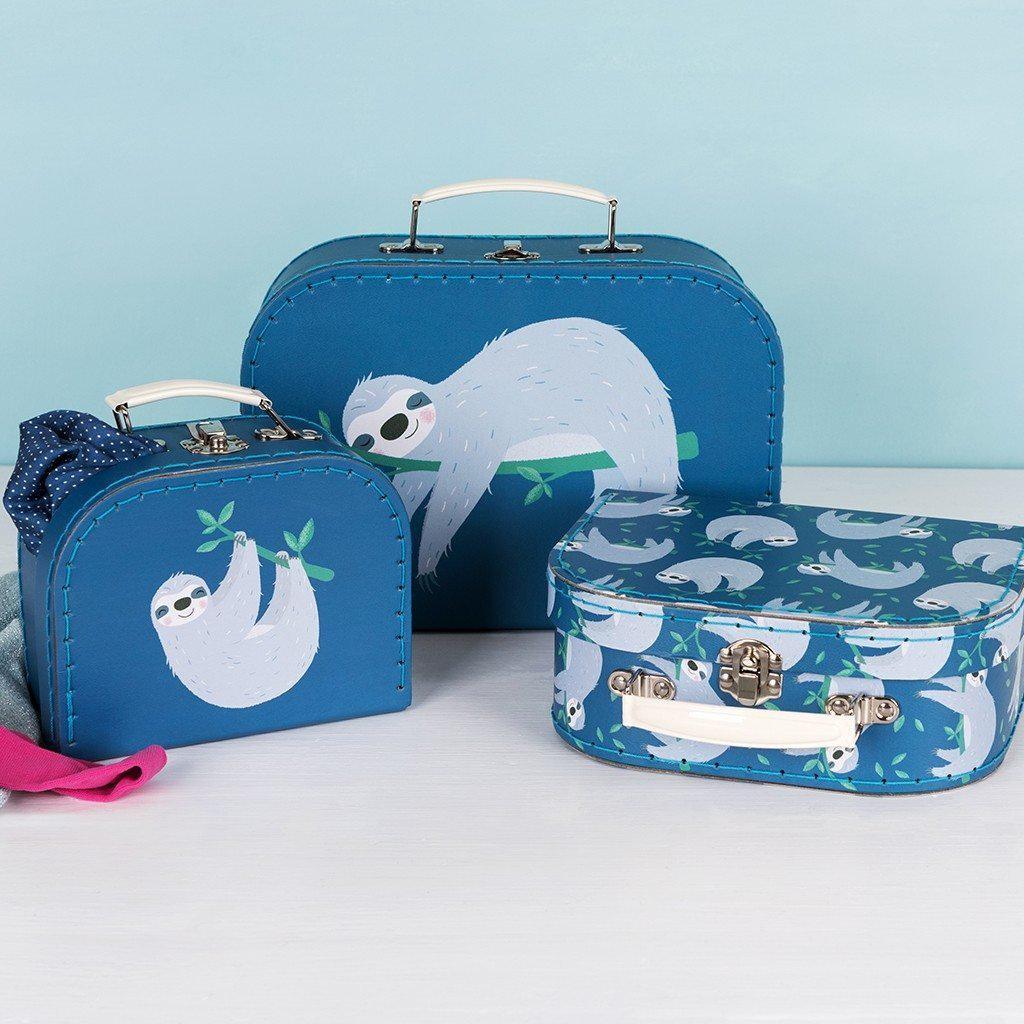 Sydney Sloth Suitcase Set - Say It Baby 