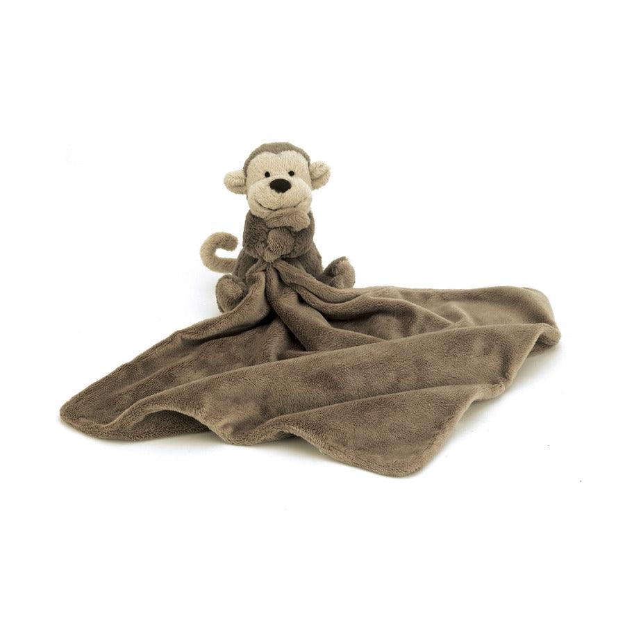 Jellycat Bashful Monkey Soother - Say It Baby 