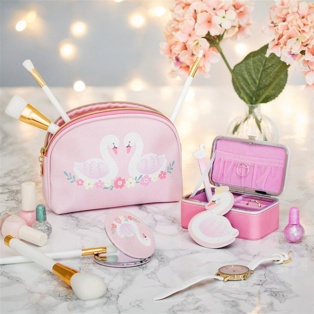 Sass & Belle Freya Swan Cosmetic Bag - Say It Baby 