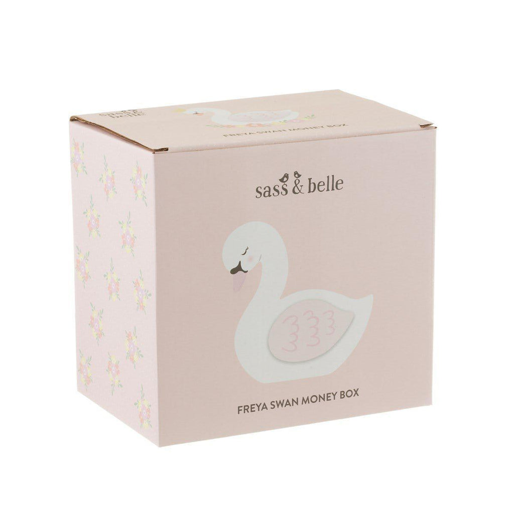 Sass & Belle Freya Swan Money Bank - Say It Baby 