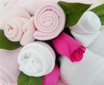 Say It Baby - Traditional Twin Baby Girl Clothes Bouquet - Say It Baby 