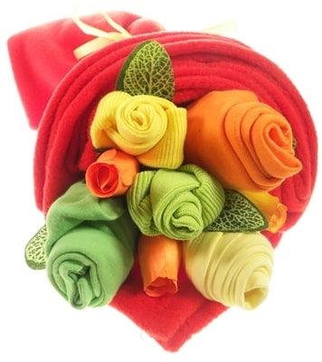 Say It Baby - Traditional Baby Brights Clothes Bouquet - Say It Baby 
