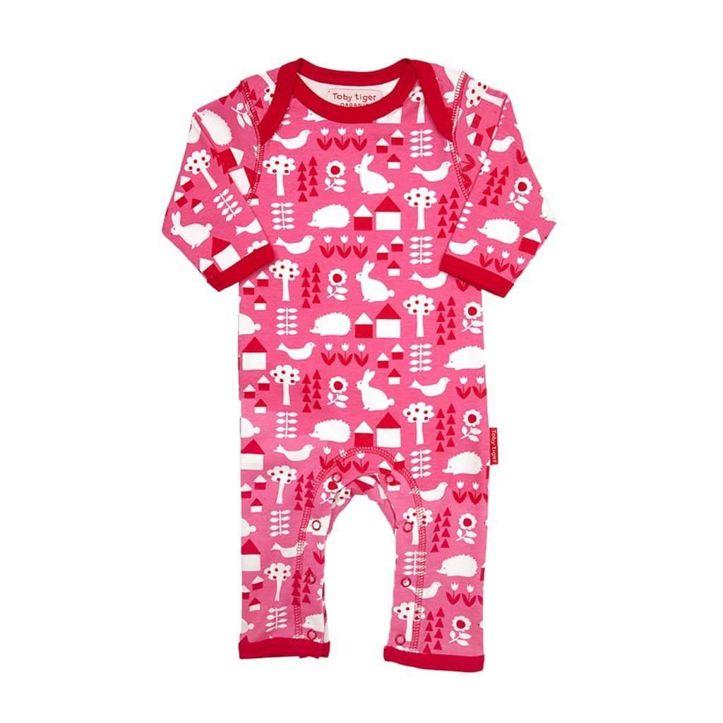 Toby Tiger Garden Romper - Say It Baby 
