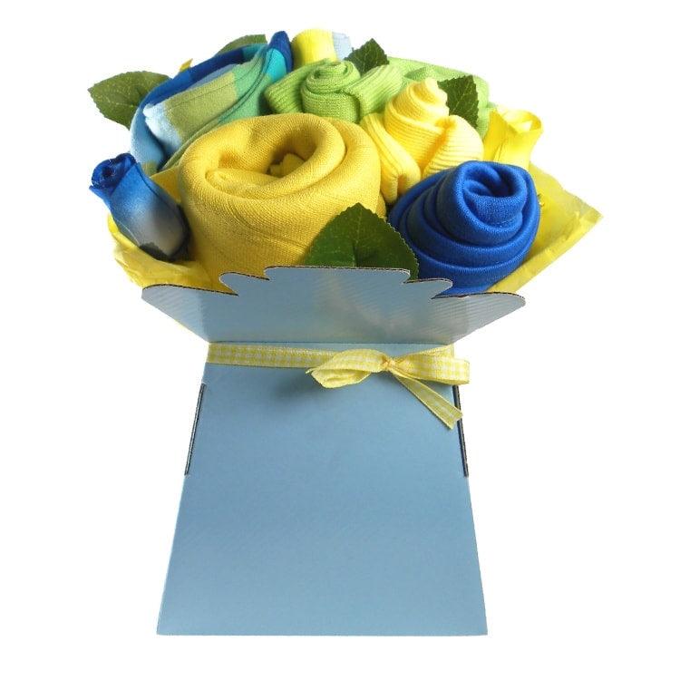 Toby Tiger Boy Stripe Clothes Bouquet - Say It Baby 