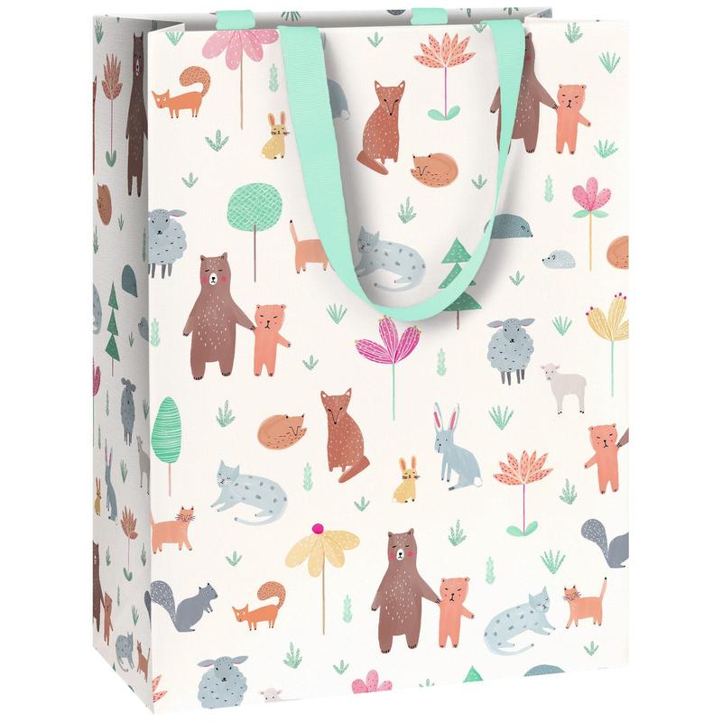Woodland Animals Gift Bag - Say It Baby 