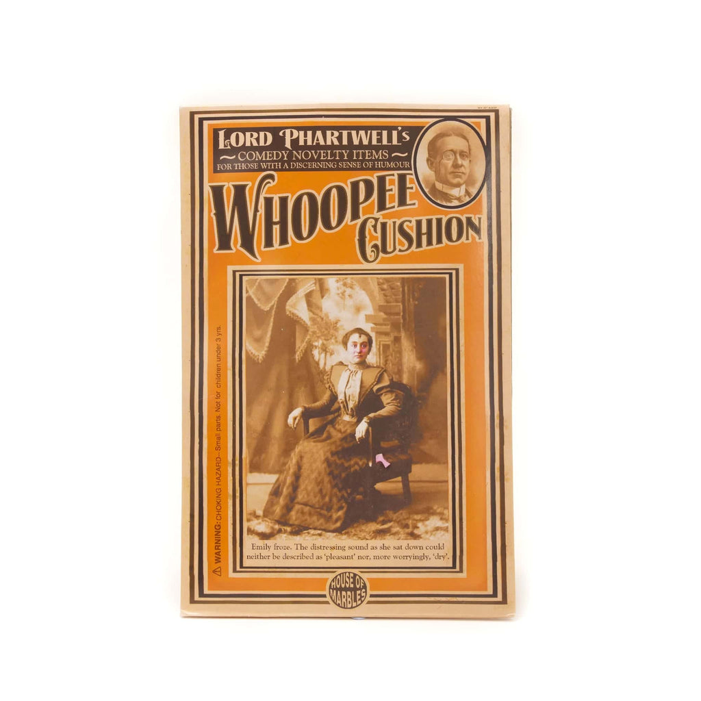 House of Marbles Lord Phartwell Whoopee Cushion packaged