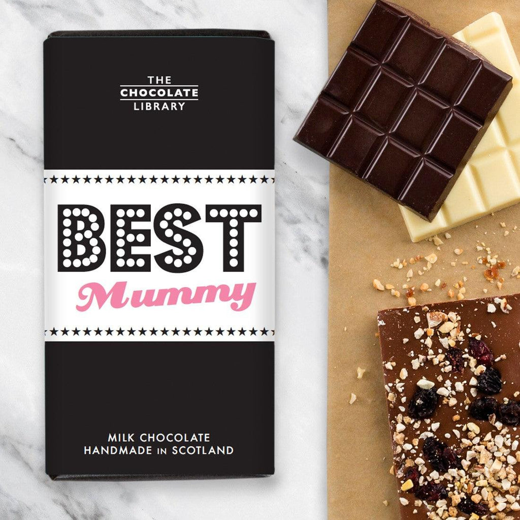 Best Mummy Chocolate Bar (Milk Chocolate) Say It Baby Gifts