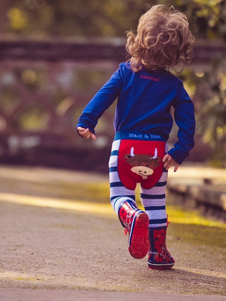 Blade & Rose Highland Cow Leggings - Say It Baby Gifts