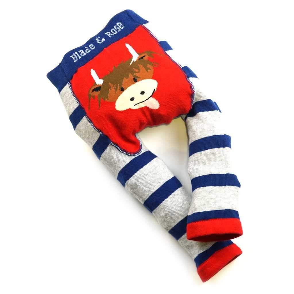 Blade & Rose Highland Cow Leggings - Say It Baby Gifts