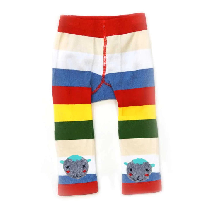 Blade & Rose Bright Sheep Leggings- bold, bright and fun! These fab leggings are multi-striped with a gorgeous fluffy sheep on the bum. 