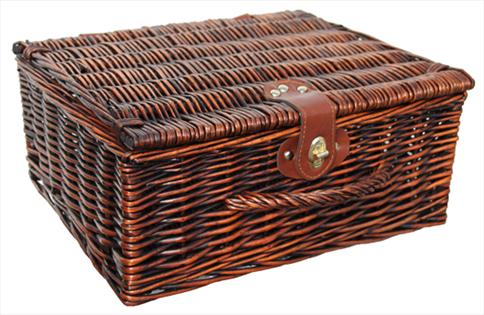 Vintage Brown Hamper