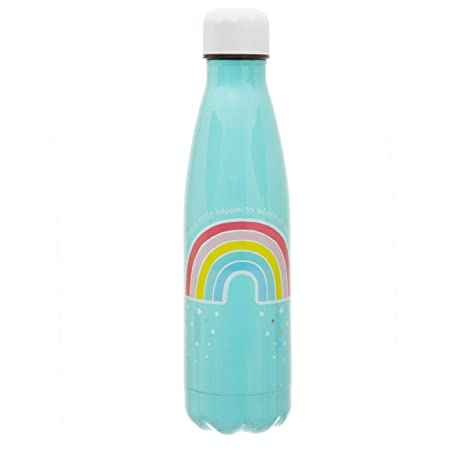Sass & Belle Chasing Rainbows Stainless Steel Water Bottle