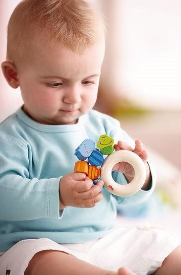 Haba Jungle Caboodle Clutching Toy - Say It Baby 