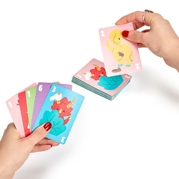 Dino Dump A speedy card game about dinosaurs and poo!